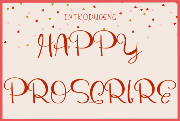 Happy Proscrire Font - Featured Image