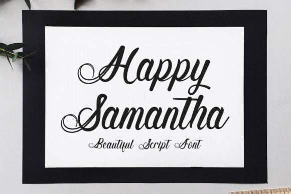 Happy Samantha Font - Featured Image
