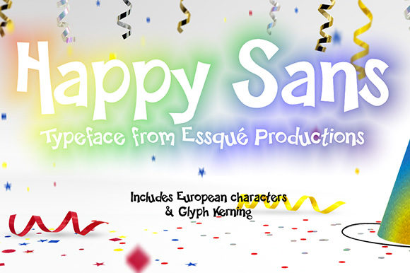 Happy Sans Font - Featured Image