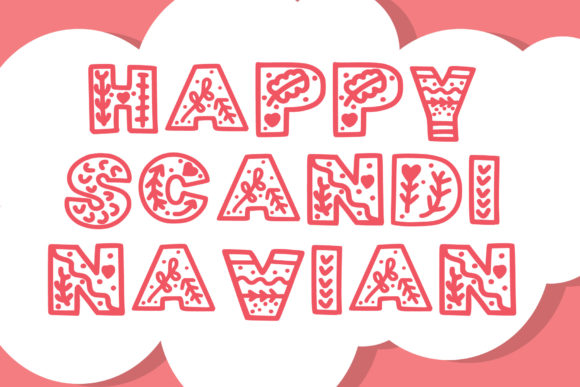 Happy Scandinavian Font - Featured Image
