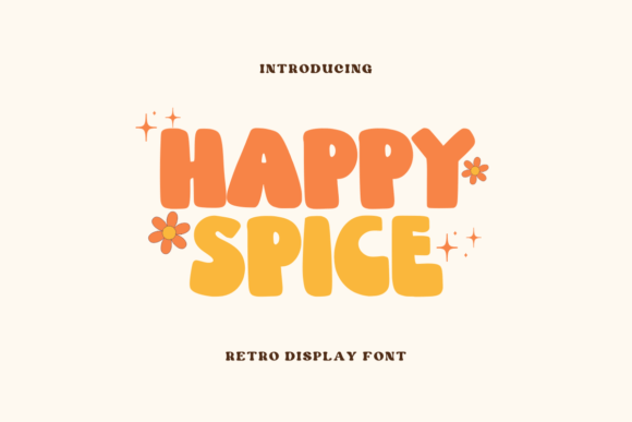 Happy Spice Font - Featured Image