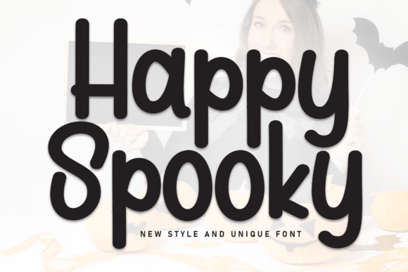 Happy Spooky Font - Featured Image