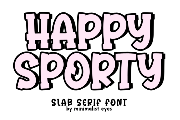 Happy Sporty Font - Featured Image