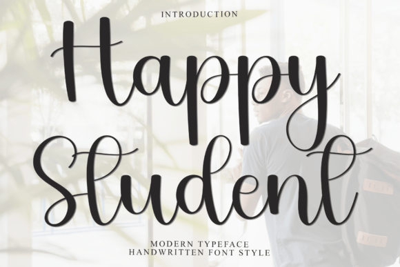 Happy Student Font - Featured Image