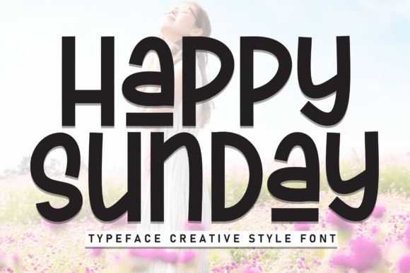 Happy Sunday Font - Featured Image