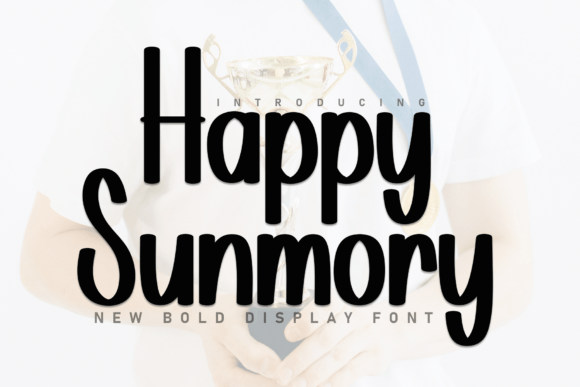 Happy Sunmory Font - Featured Image
