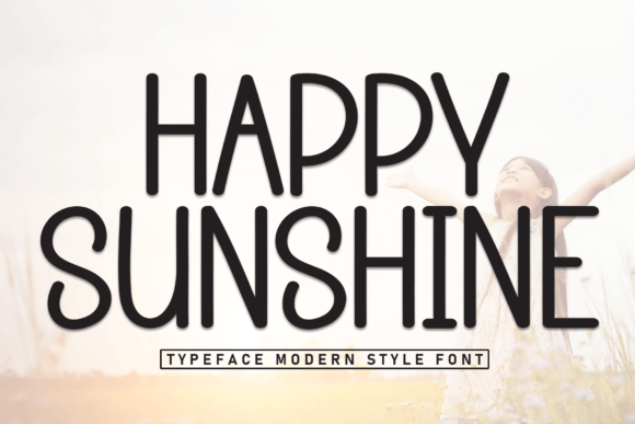 Happy Sunshine Font - Featured Image