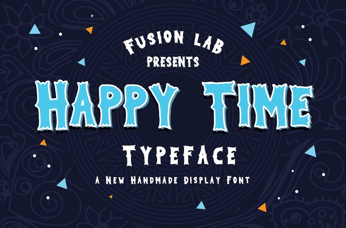 Happy Time Font - Featured Image