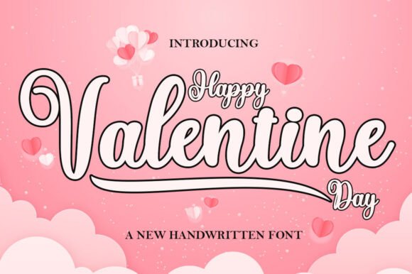 Happy Valentine Day Font - Featured Image