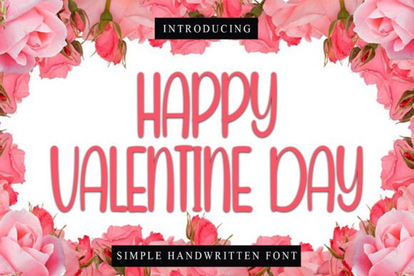 Happy Valentine Day Font - Featured Image
