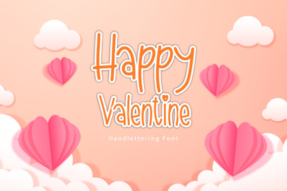 Happy Valentine Font - Featured Image