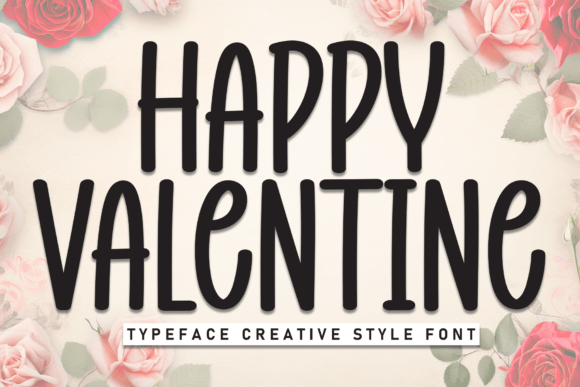 Happy Valentine Font - Featured Image