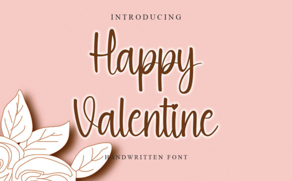 Happy Valentine Font - Featured Image