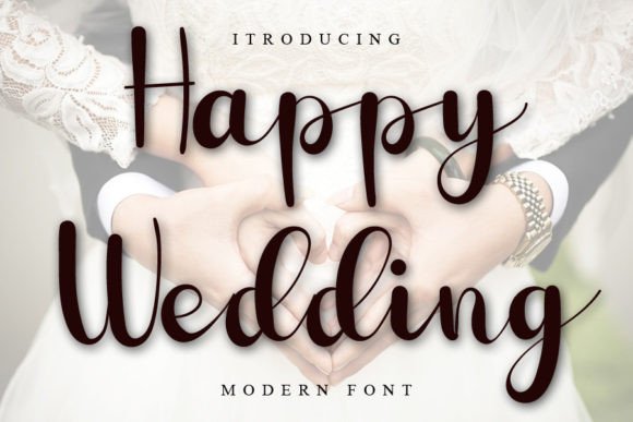 Happy Wedding Font - Featured Image