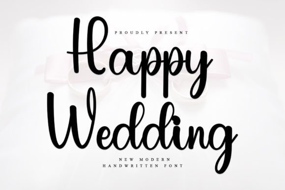 Happy Wedding Font - Featured Image