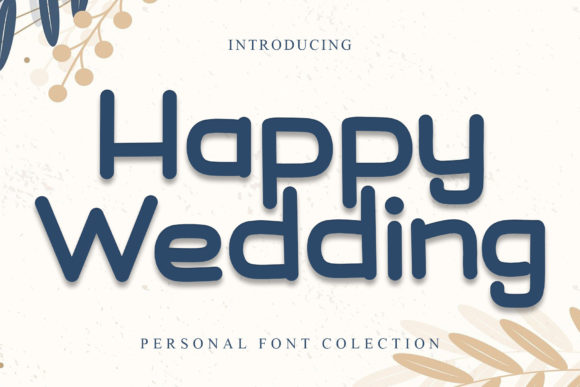 Happy Wedding Font - Featured Image