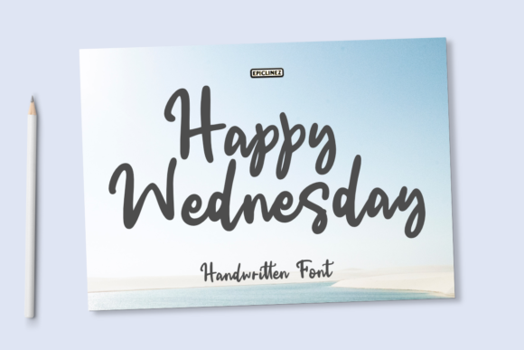 Happy Wednesday Font - Featured Image