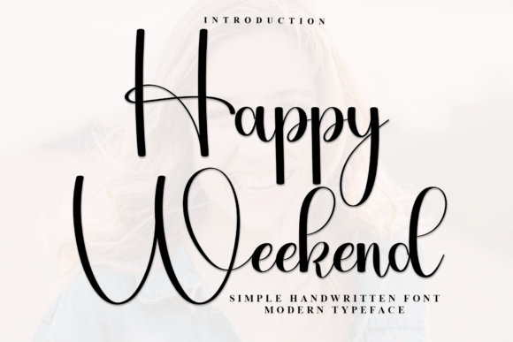Happy Weekend Font - Featured Image