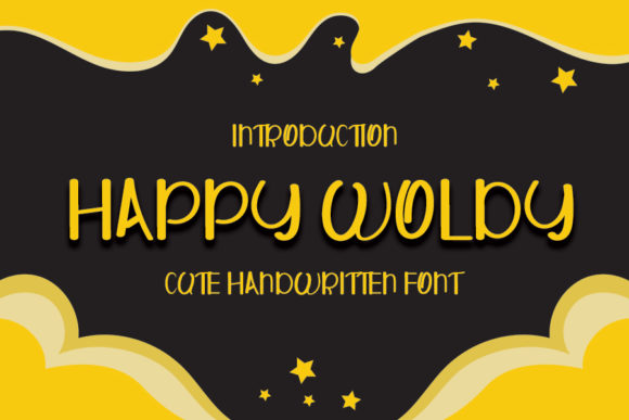 Happy Woldy Font - Featured Image