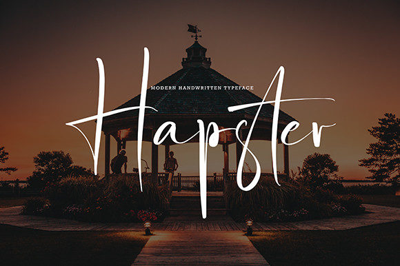 Hapster Font - Featured Image