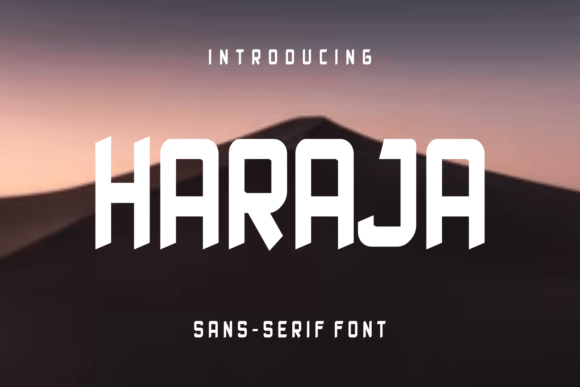 Haraja Font - Featured Image