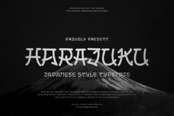 Harajuku Font - Featured Image