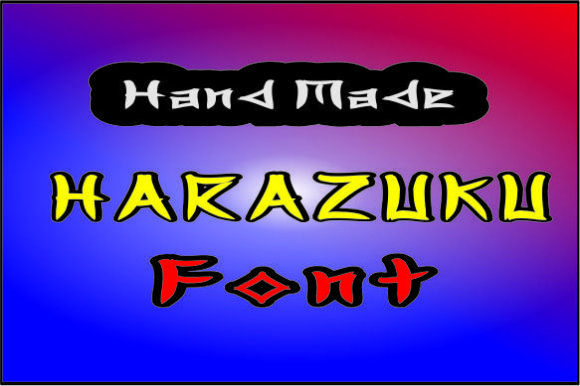 Harazuku Font - Featured Image