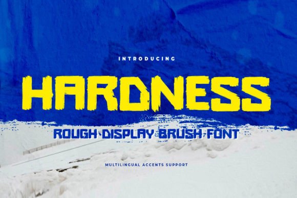 Hardness Font - Featured Image