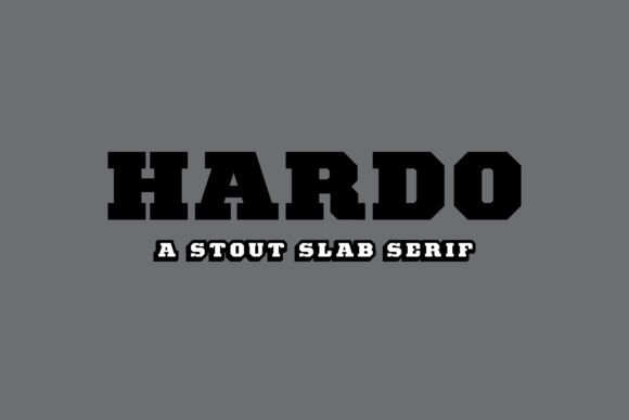 Hardo Font - Featured Image