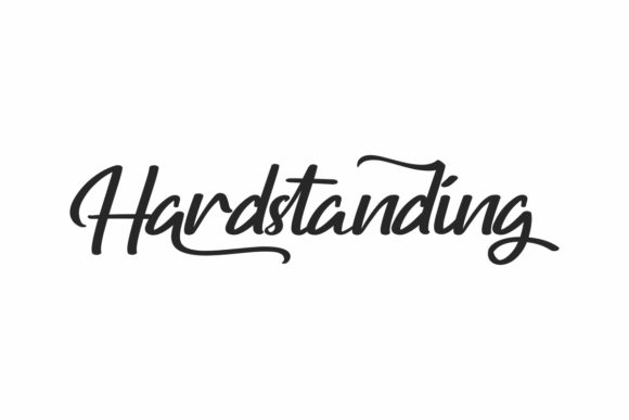Hardstanding Font - Featured Image