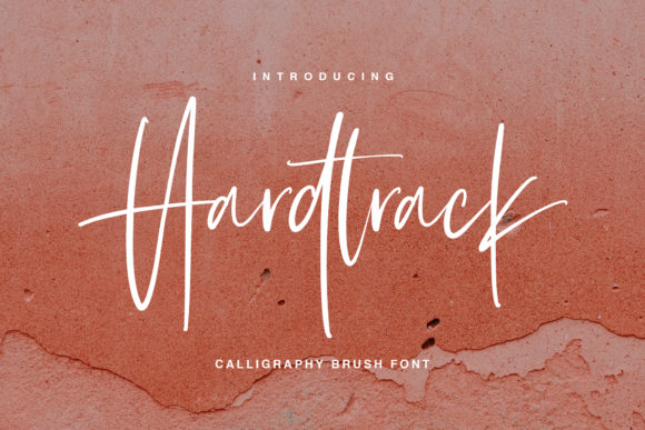 Hardtrack Font - Featured Image