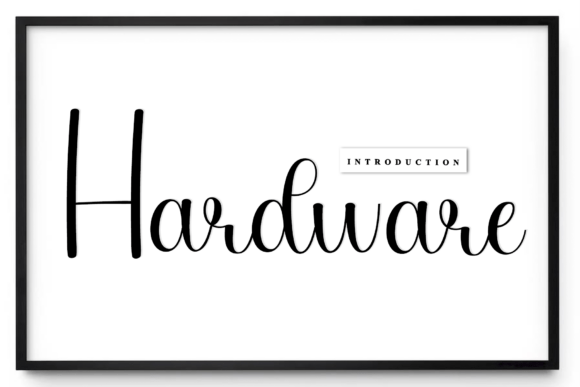 Hardware Font - Featured Image
