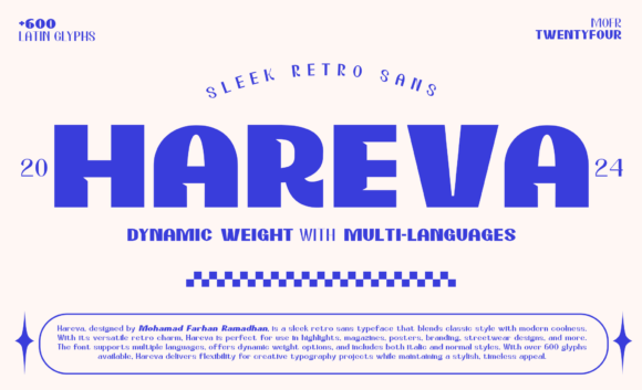 Hareva Font - Featured Image