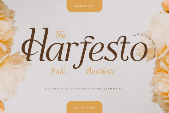 Harfesto Font - Featured Image