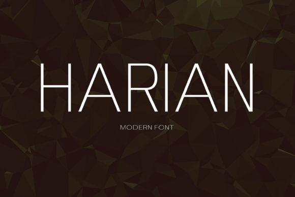 Harian Font - Featured Image