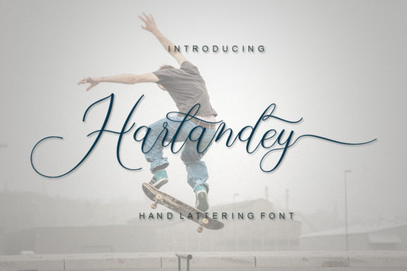 Harlandey Font - Featured Image