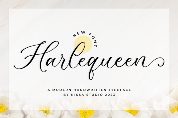 Harlequeen Font - Featured Image