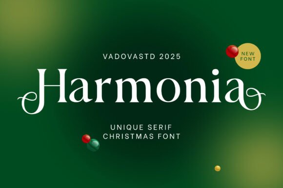 Harmonia Font - Featured Image