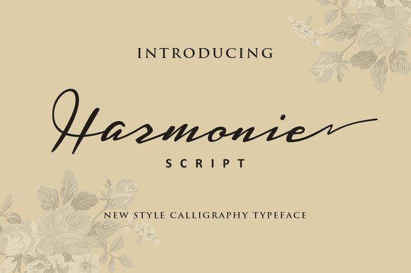 Harmonie Font - Featured Image