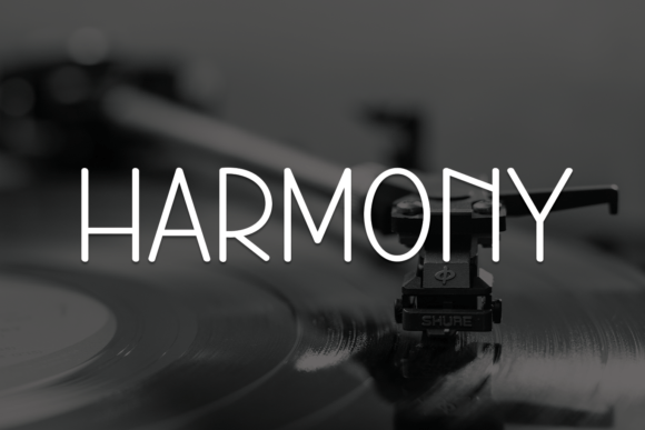 Harmony Font - Featured Image
