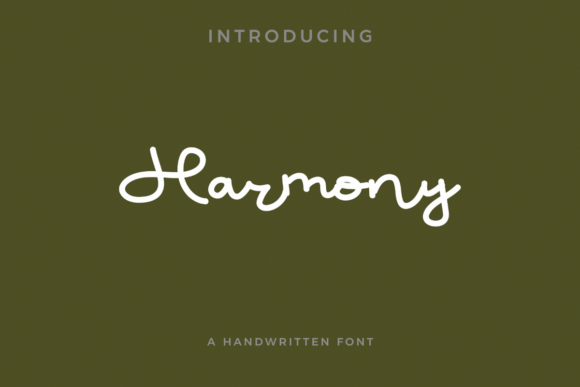 Harmony Font - Featured Image
