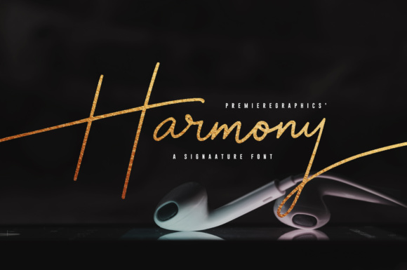 Harmony Script Font - Featured Image