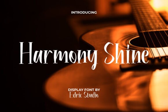 Harmony Shine Font - Featured Image