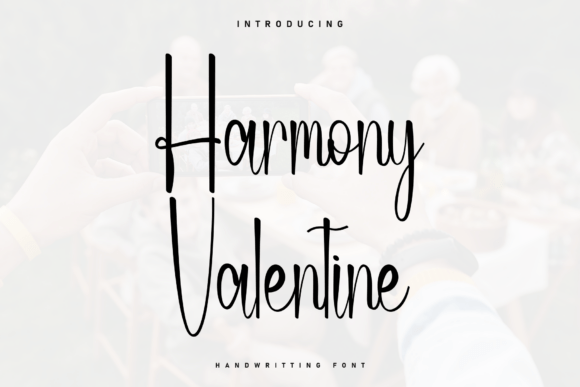 Harmony Valentine Font - Featured Image