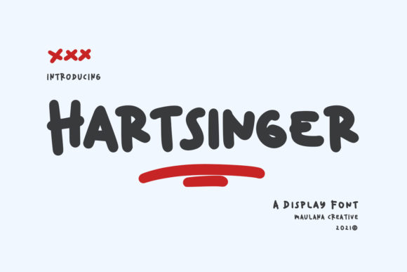 Hartsinger Font - Featured Image