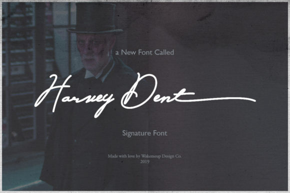 Harvey Dent Font - Featured Image