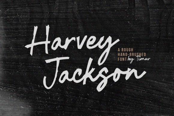 Harvey Jackson Font - Featured Image