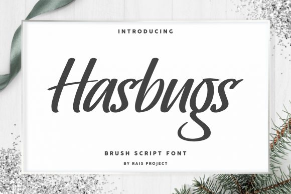 Hasbugs Font - Featured Image