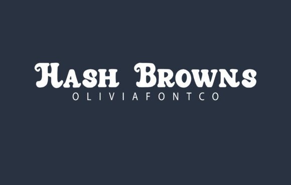 Hash Browns Font - Featured Image