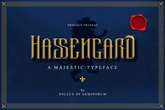 Hassengard Font - Featured Image